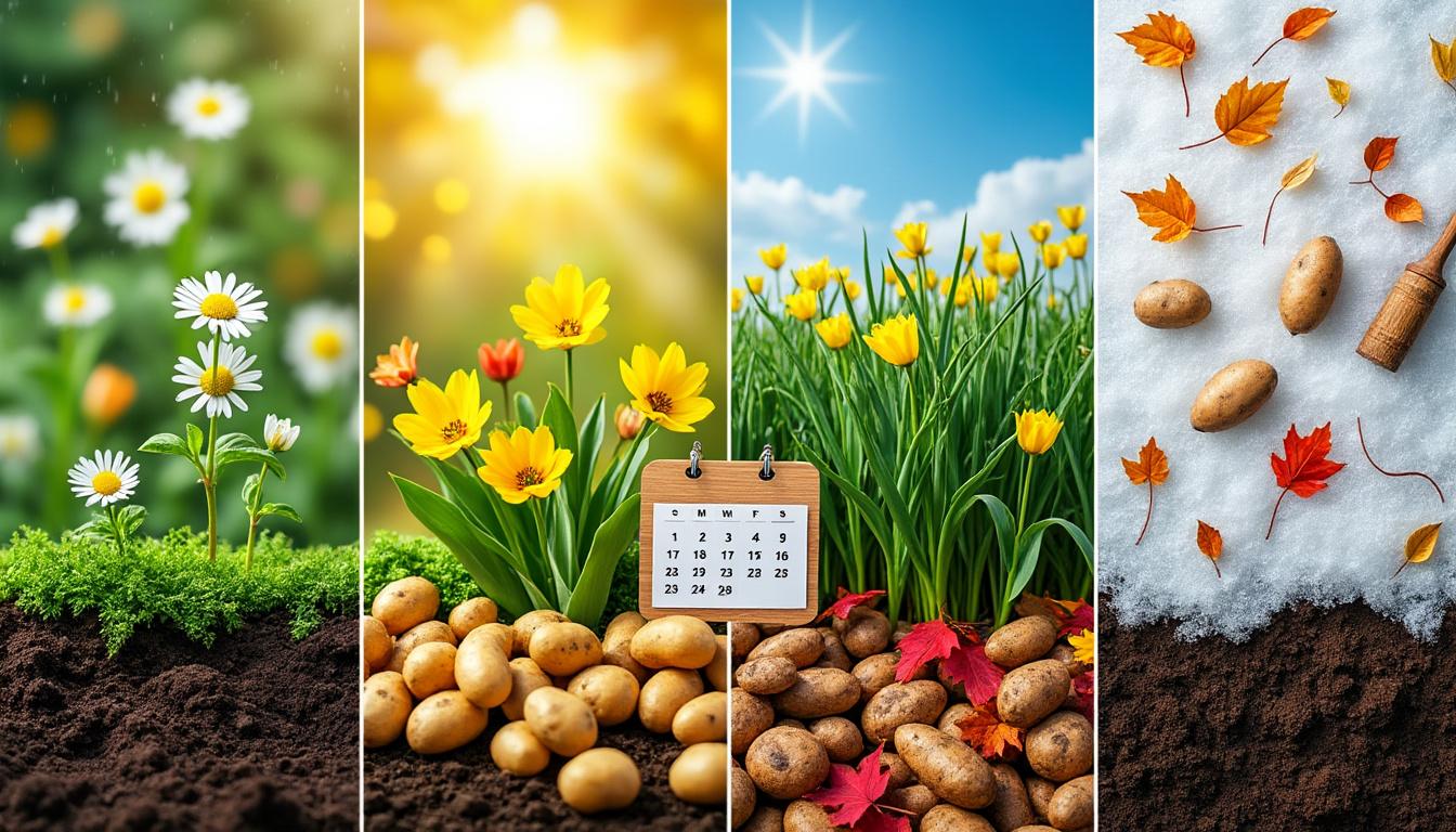 découvrez si la culture des pommes de terre est possible toute l'année. apprenez les techniques et astuces nécessaires pour réussir vos plantations, quelle que soit la saison, et optimisez votre récolte grâce à nos conseils d'experts. ne laissez pas le temps vous freiner dans votre projet de jardinage !