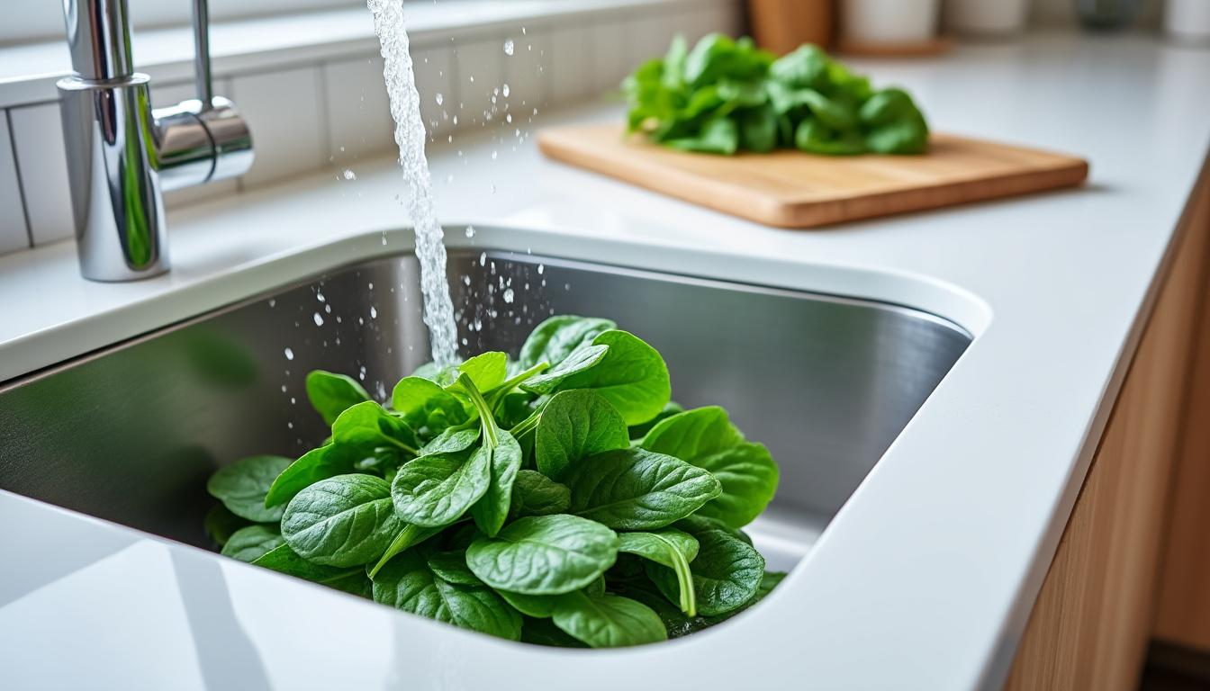 découvrez tout ce qu'il faut savoir sur le temps de cuisson des épinards frais à l'eau. apprenez les meilleures techniques pour préserver leur saveur et leurs nutriments, ainsi que des conseils pratiques pour les accompagner dans vos recettes.