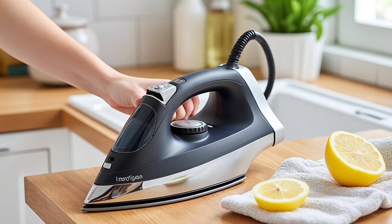 nettoyer semelle fer à repasser : astuces simples et efficaces