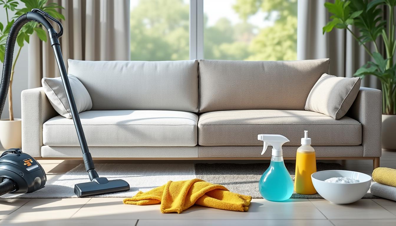 découvrez notre guide pratique pour nettoyer en profondeur le tissu de votre canapé. des conseils efficaces et des techniques adaptées pour redonner vie à votre mobilier et éliminer les taches tenaces.